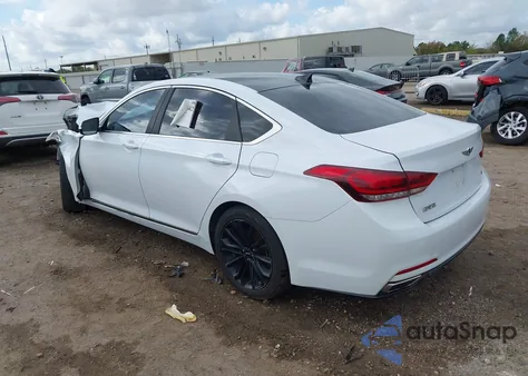 2015 Hyundai Genesis 3.8 from USA, damaged, VIN KMHGN4JE8FU052491